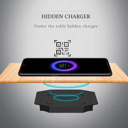 Hidden Wireless Charging And Fast Charging