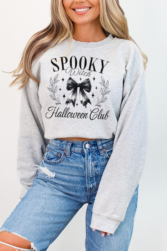 Spooky Witch Halloween Club Sweatshirt