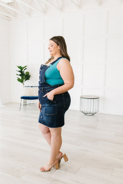 JUDY BLUE - Agnes Denim Overall Dress