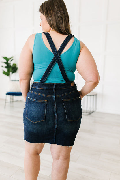 JUDY BLUE - Agnes Denim Overall Dress