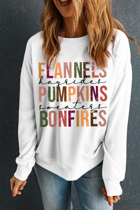 FLANNELS Long Sleeve Sweatshirt