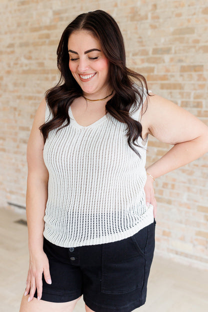 ONE ELEVEN NORTH - As It Was V-Neck Sweater Tank