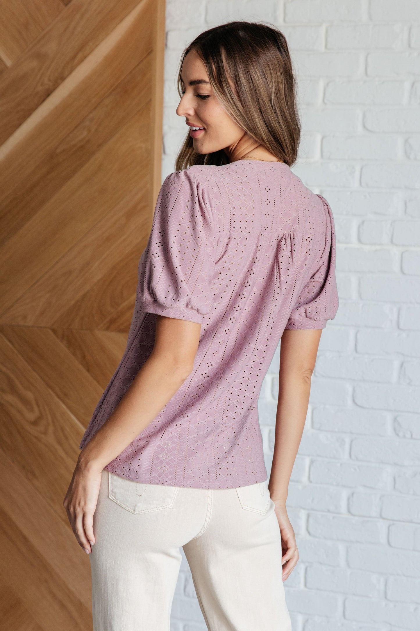 CENTER & MAIN - Best Chance Pleat Front Blouse