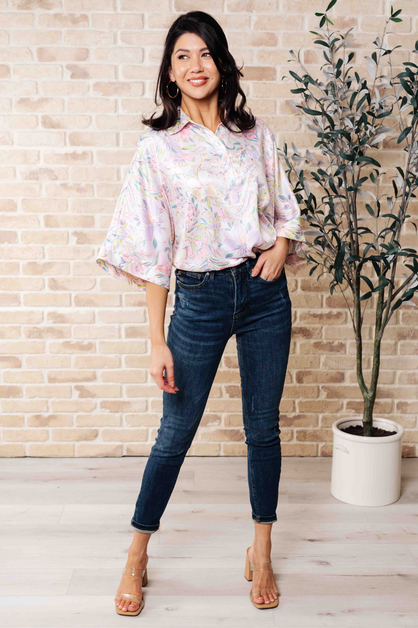 EMILY WONDER - Blissful Botanicals Blouse