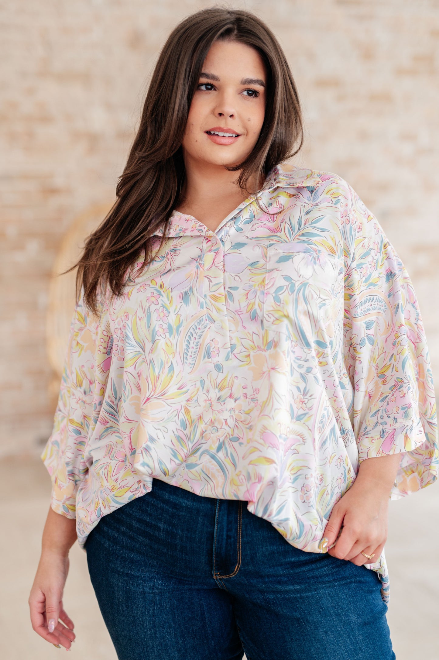 EMILY WONDER - Blissful Botanicals Blouse