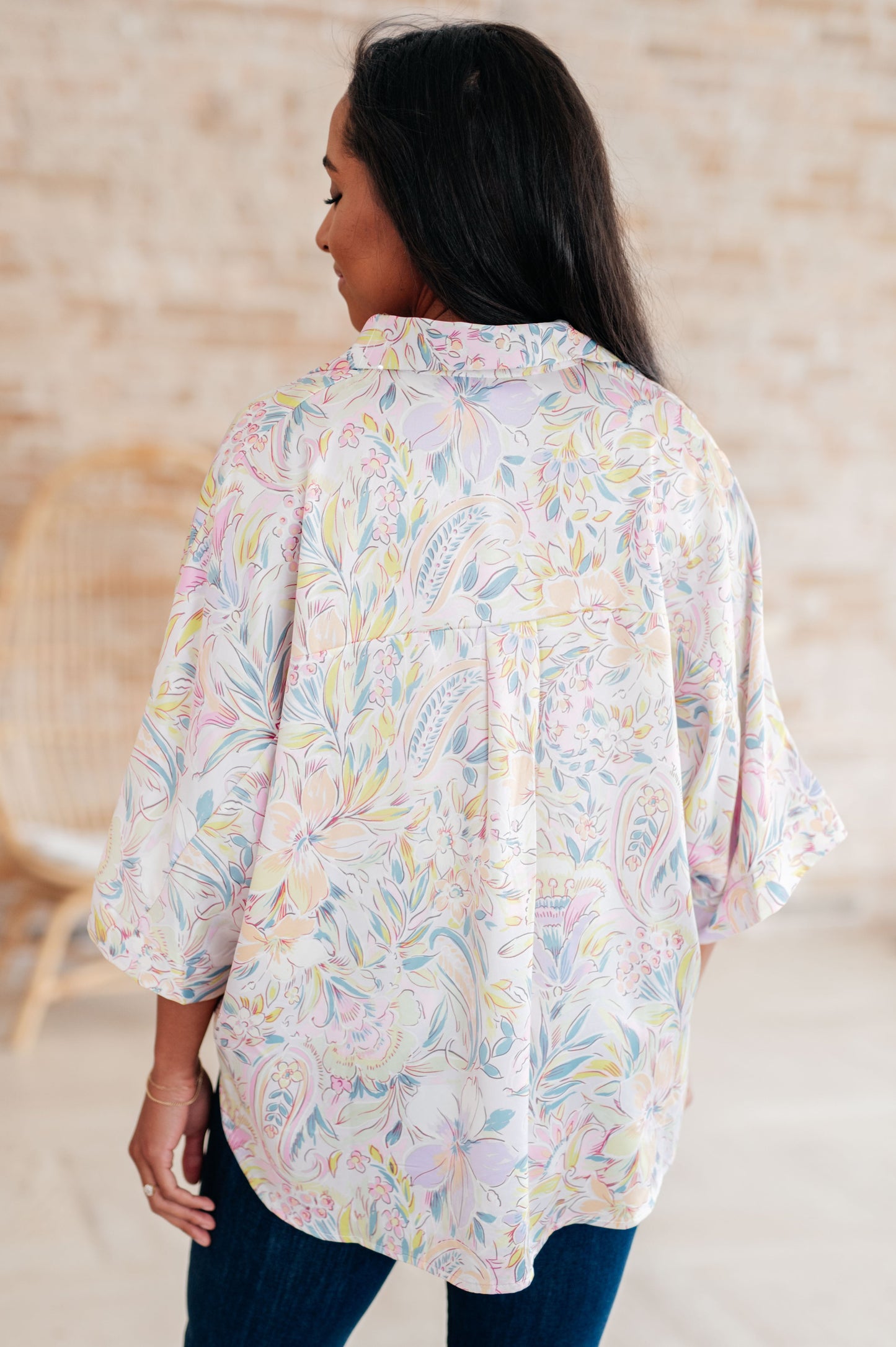 EMILY WONDER - Blissful Botanicals Blouse