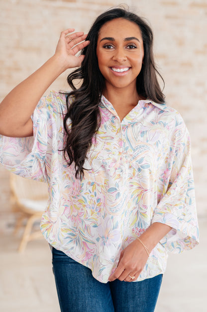 EMILY WONDER - Blissful Botanicals Blouse