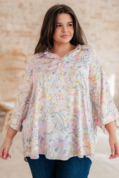 EMILY WONDER - Blissful Botanicals Blouse