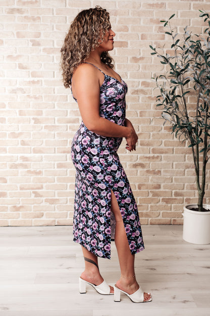 WITH LOVE MOLLY - Brooklyn Bodycon Dress in Floral