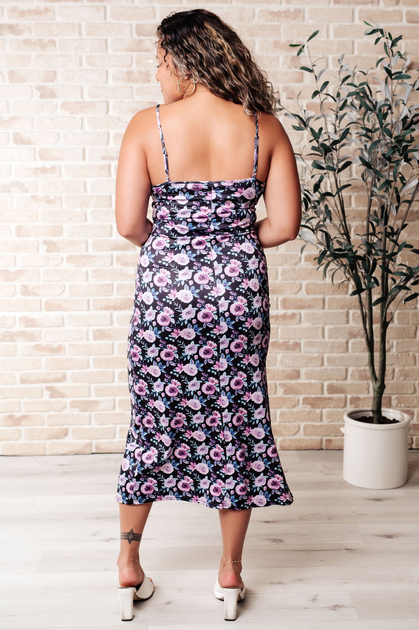 WITH LOVE MOLLY - Brooklyn Bodycon Dress in Floral