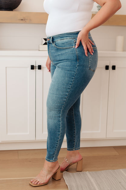 JUDY BLUE - Thermal Skinny Jean