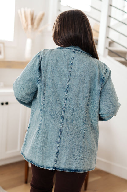 Bibi - Business Brunch Denim Blazer