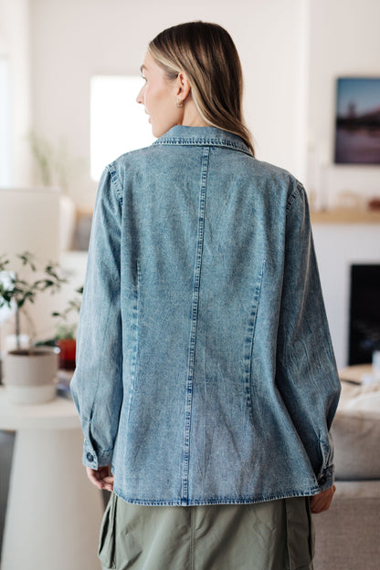 Bibi - Business Brunch Denim Blazer