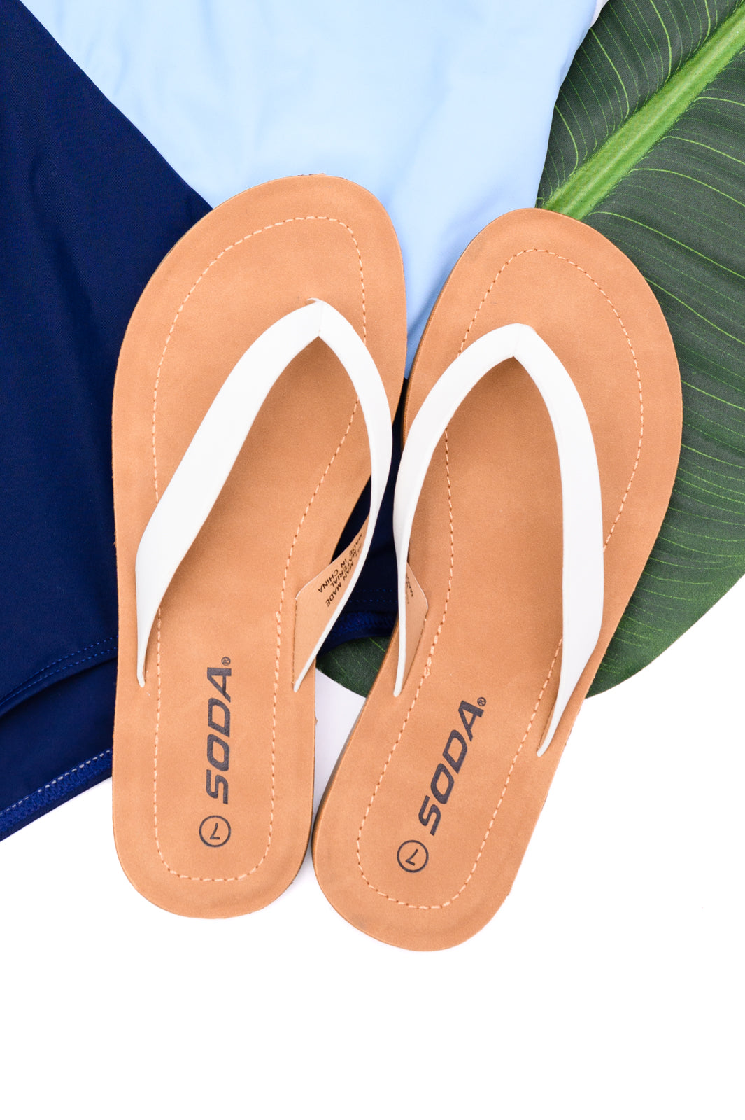 SODA Sandy Shores Flip Flops