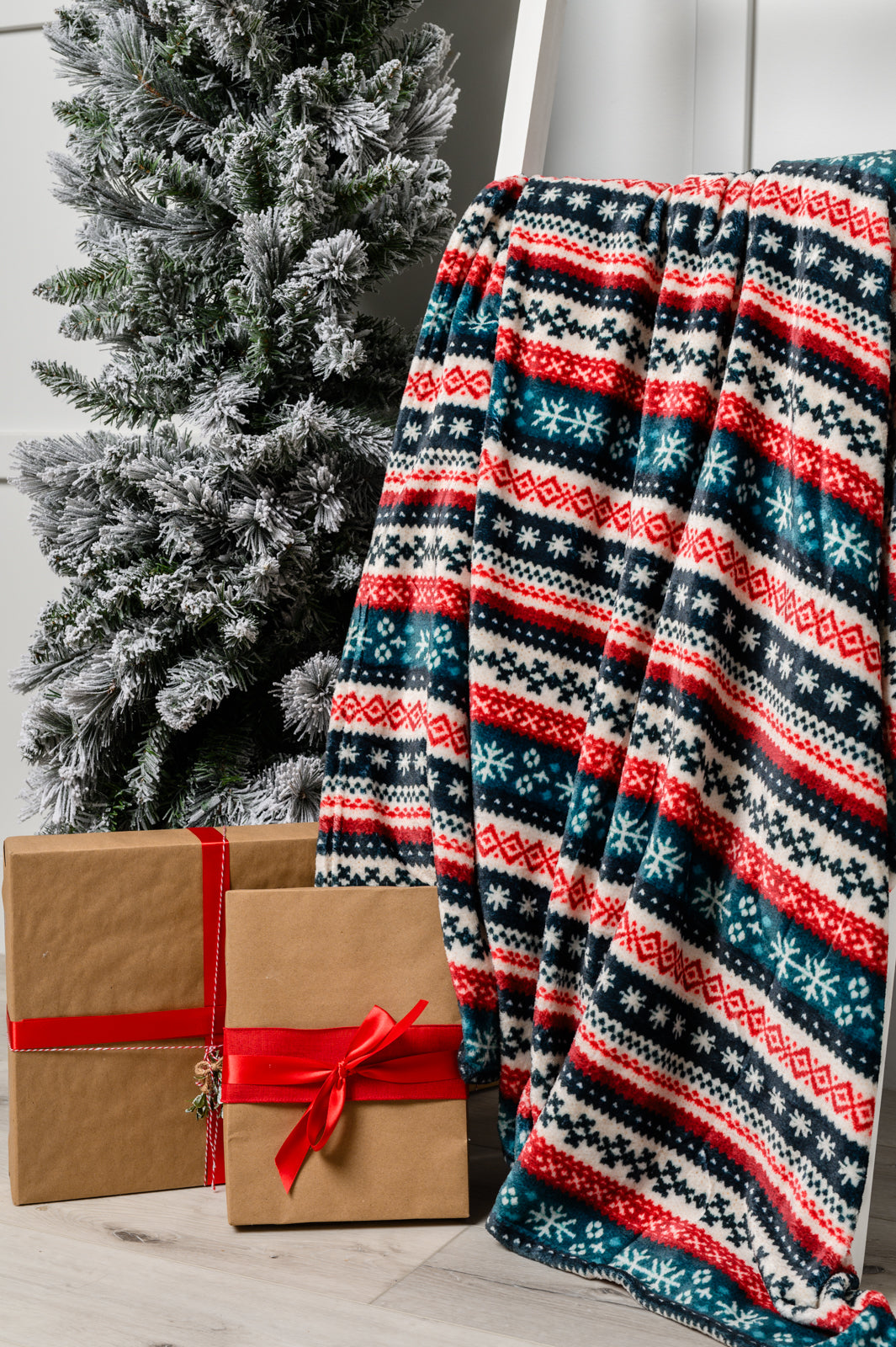 Fleece Blanket in Sweater Knit