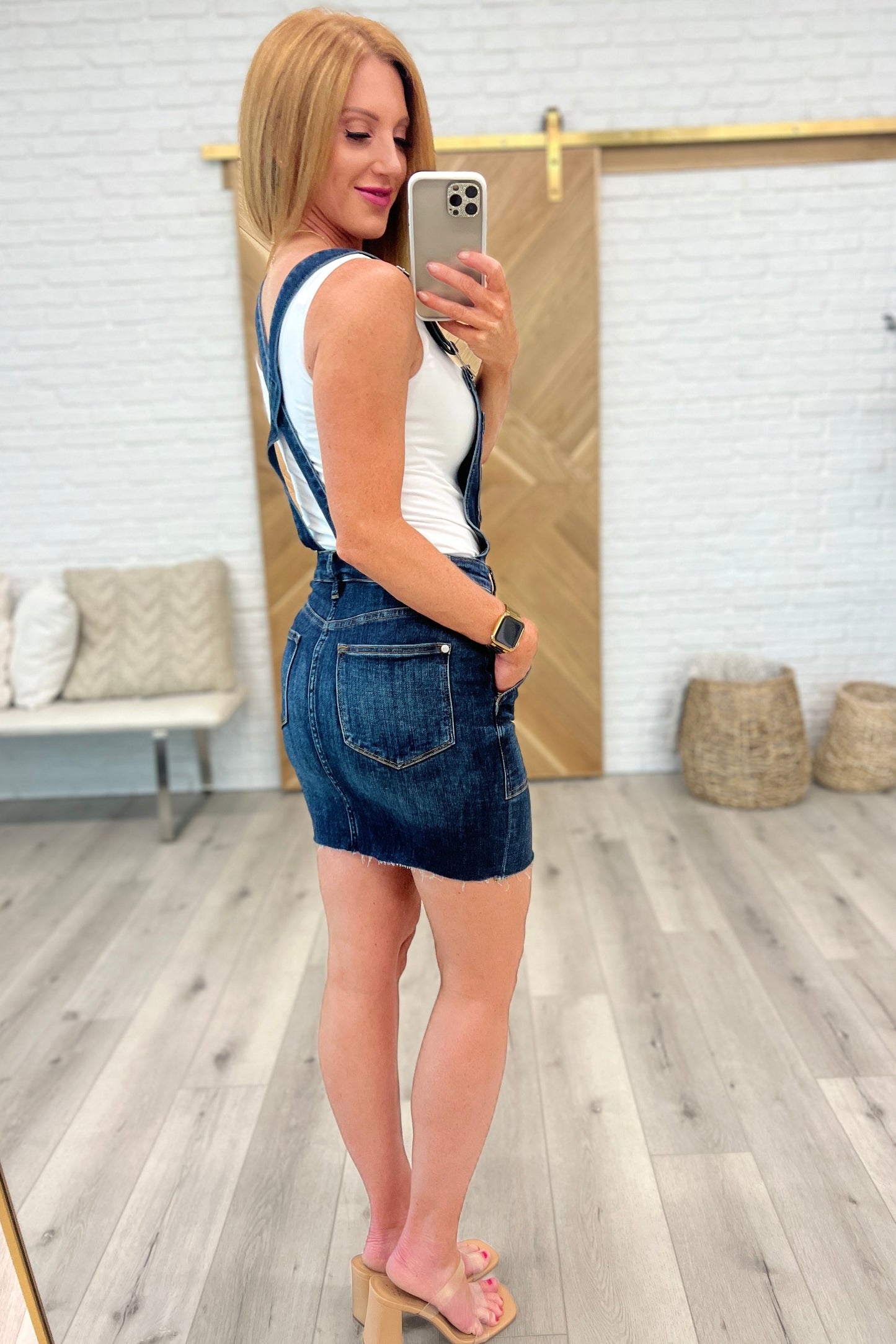 JUDY BLUE - Agnes Denim Overall Dress