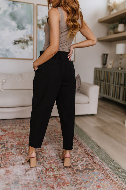 JUDY BLUE High Waisted Pants in Black