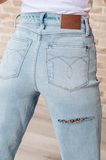 JUDY BLUE High Rise 90's Straight Jeans