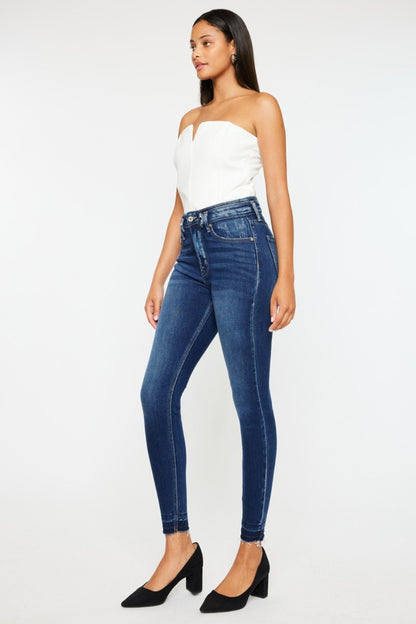 Kancan Full Size High Rise Ankle Skinny Jeans