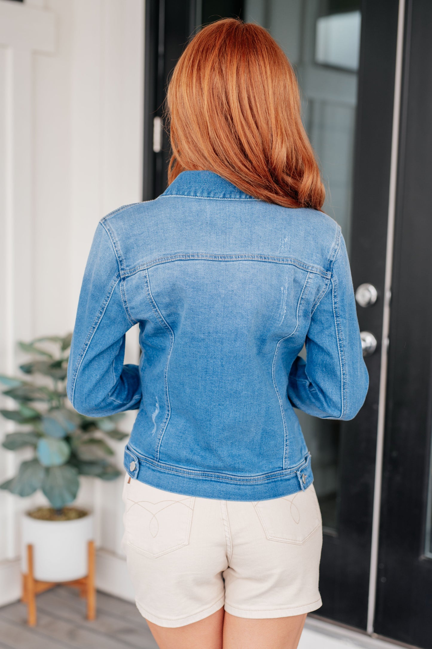 RISEN - Every Occasion Denim Button Up Jacket